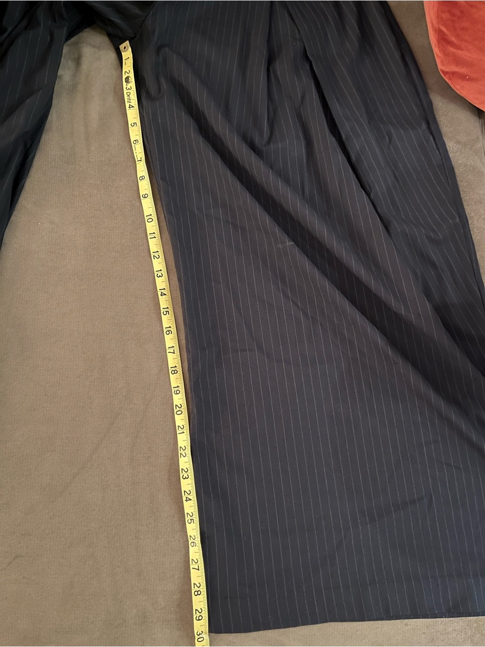 Zara Women’s Pinstripe Pleated Pants - NWT - Picture 8 of 10